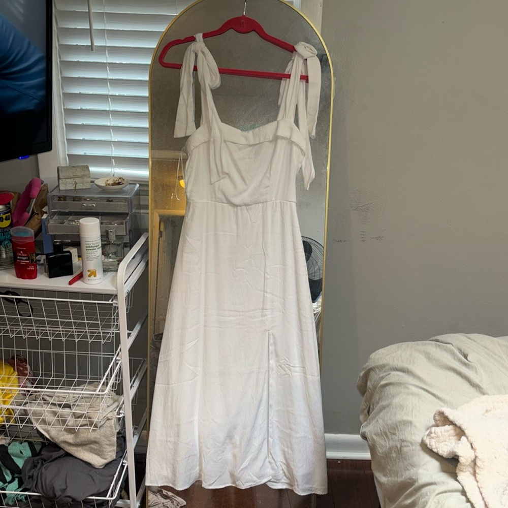 White dress